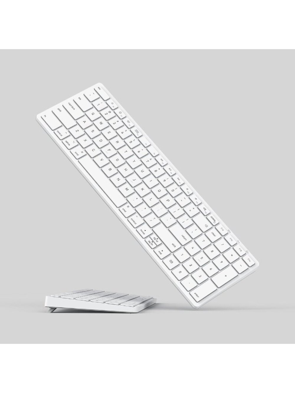 Compact Wireless Keyboard for macOS | Numeric Keypad | Sleek & Portable Design